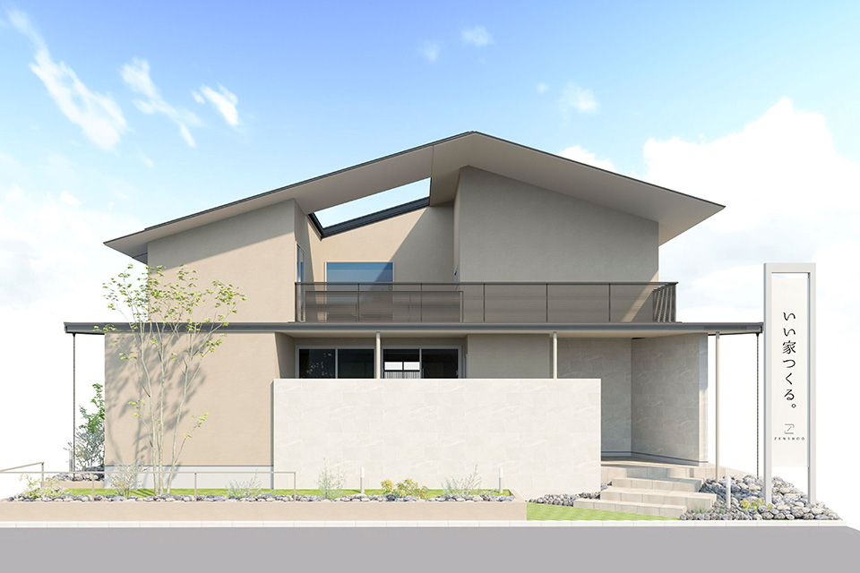 モデルハウス 外観