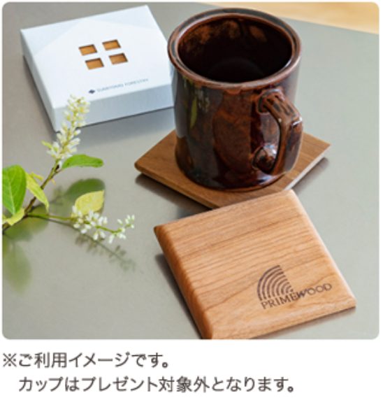 【ReFaハートブラシ・オイル仕上げ 木製コースター 2枚組】数量限定WEB予約特典✨