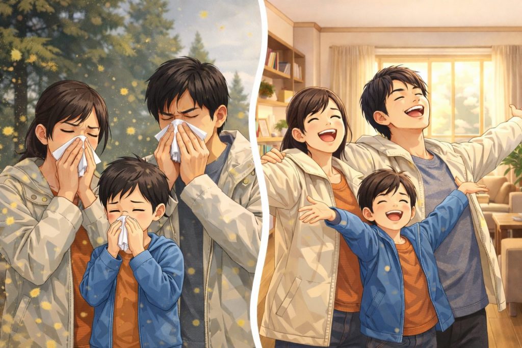 花粉症でお悩みの方必見★WEB予約＆ご来場+後日イベント参加特典★【ギフトカード最大10,000円分】