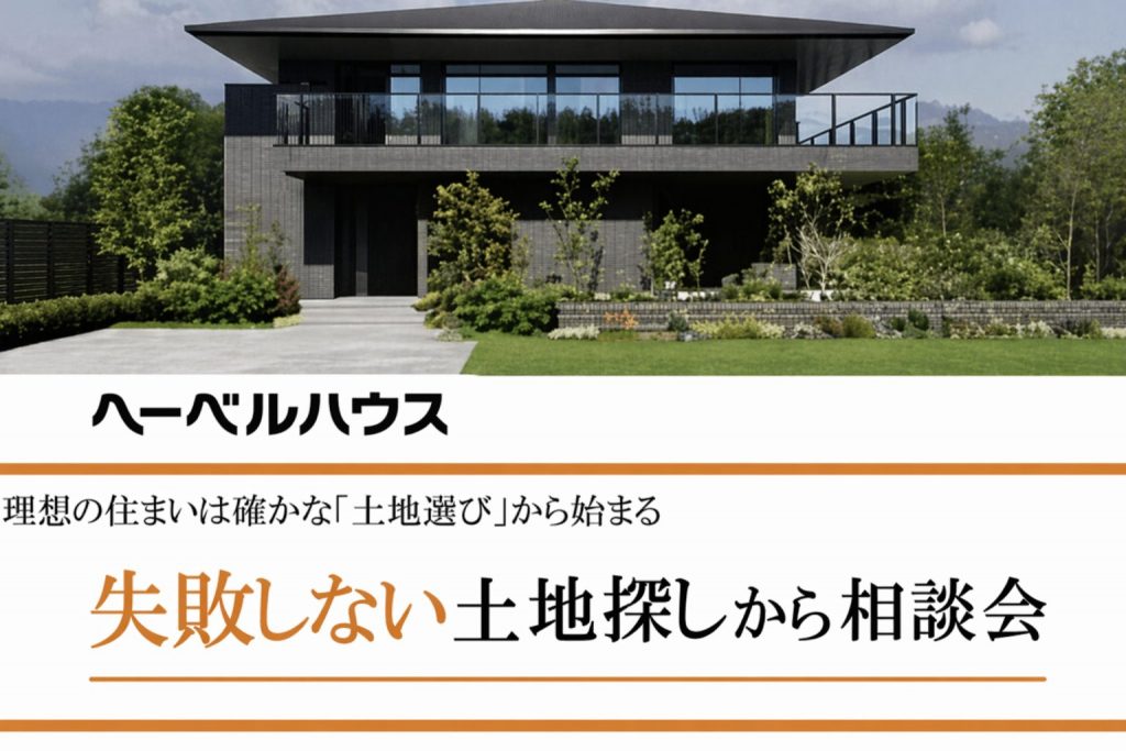 土地探しから相談会実施中！今なら事前予約で【Quoカード5000円分＋サランラップギフト】プレゼント！