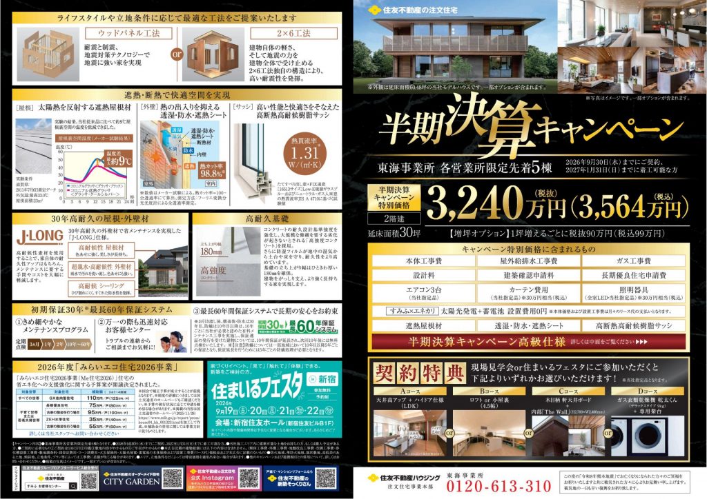 半期決算キャンペーン！